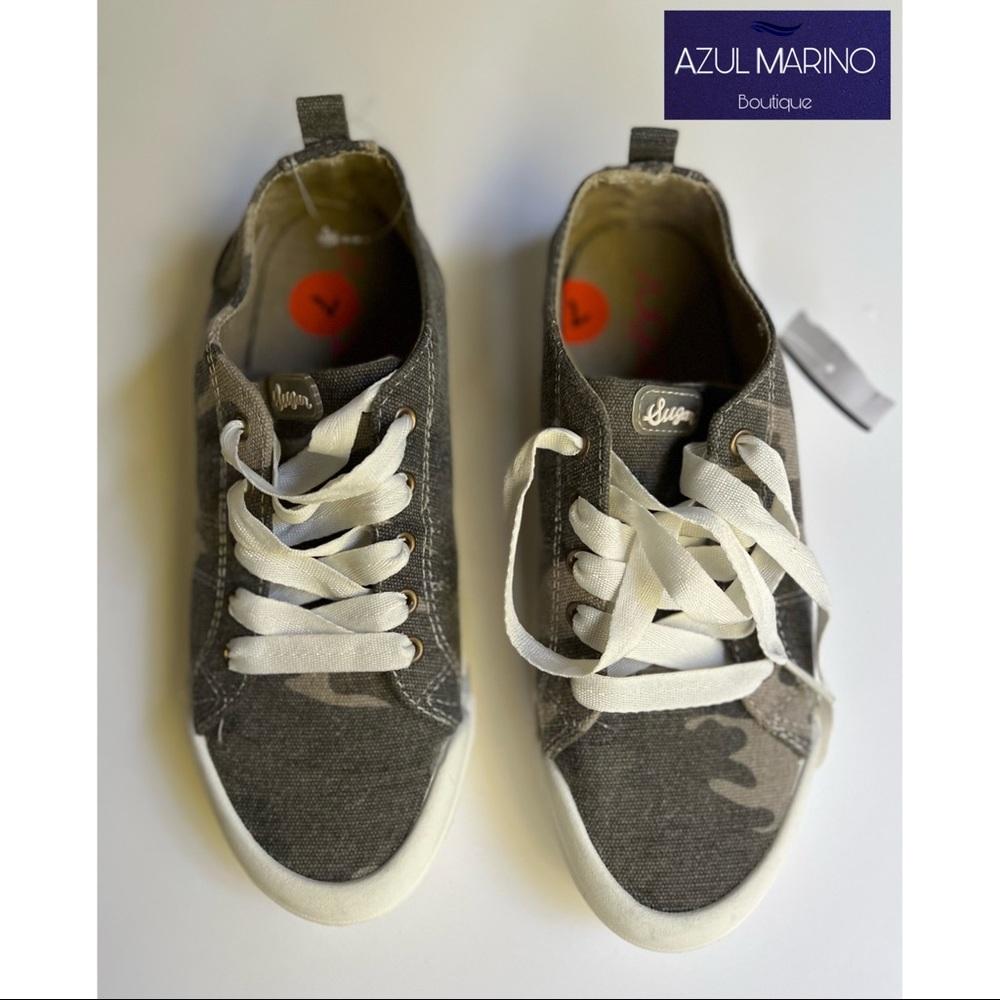 Sugar — Camouflage sneakers for girls/women • Sneakers camuflados para chicas